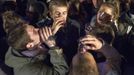 People attend the official launch of the 2012 Beaujolais Nouveau wine in the center of Lyon early November 15, 2012. REUTERS/Robert Pratta (FRANCE - Tags: SOCIETY) Published: Lis. 15, 2012, 2:21 dop.