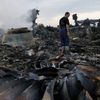 Ukrajina - zřícené letadlo - MH17