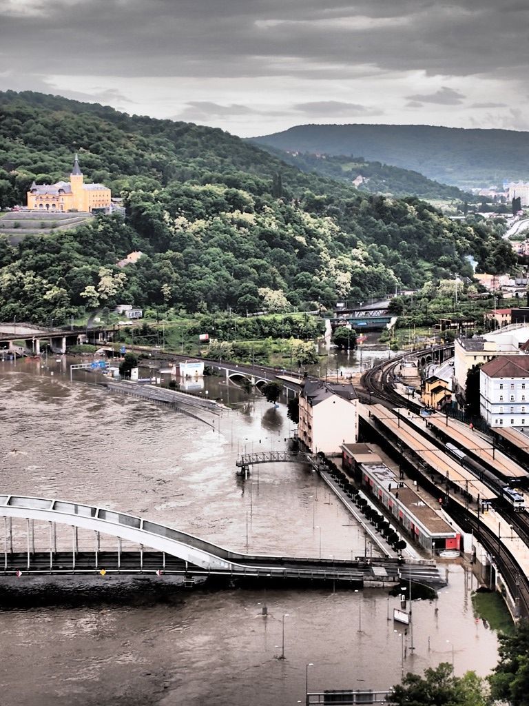 Povodeň červen 2013 - Ústí nad Labem
