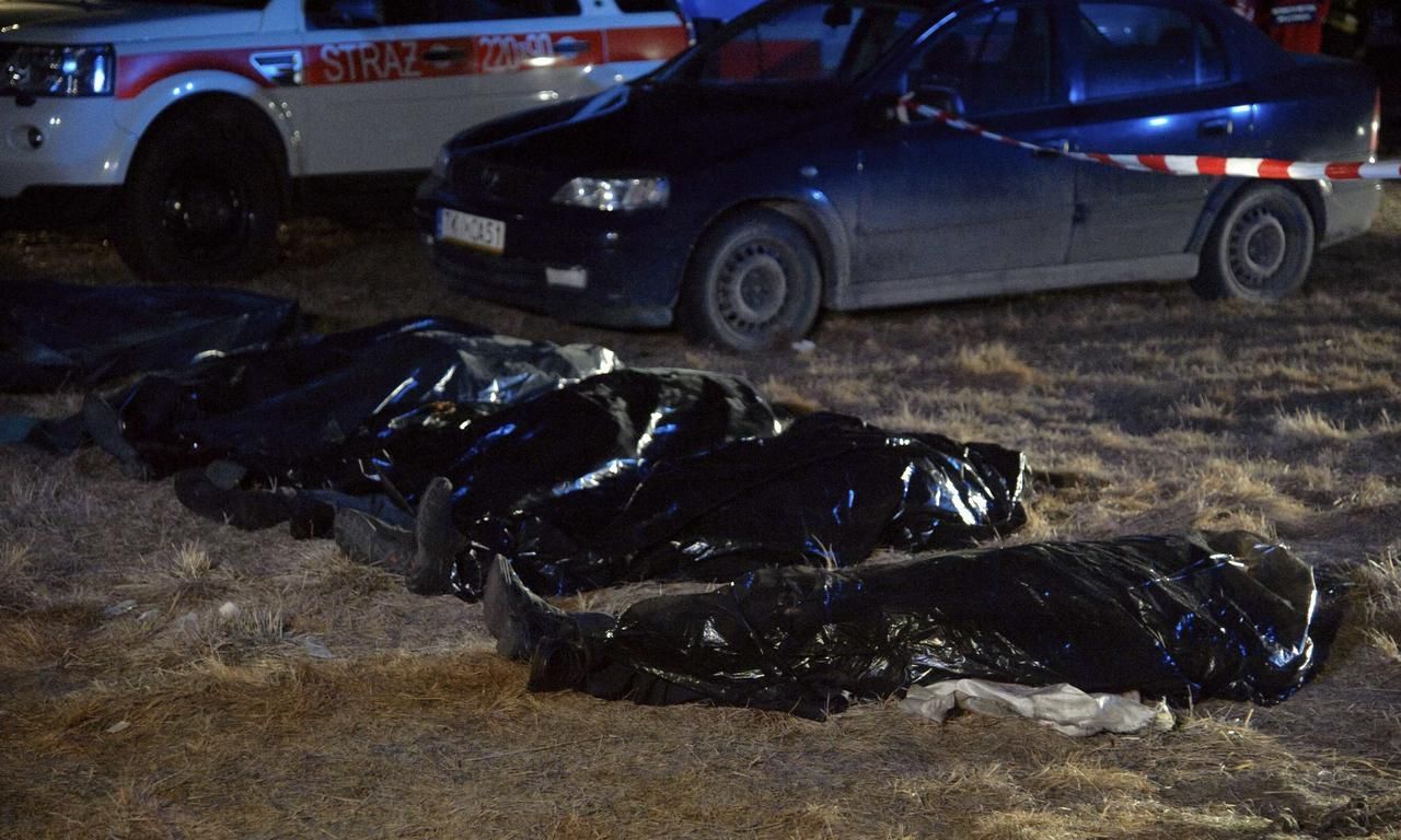 Železniční neštěstí u Szczekociny v Polsku