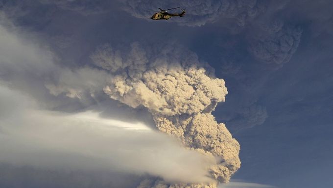 Ilustrační foto (chilský vulkán Puyehue).