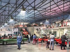 Takto by mělo vypadat muzeum Motorworld, které se otevře na konci příštího roku v Kolíně nad Rýnem.