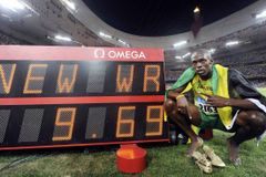 Sprinter Bolt vyklusal ke světovému rekordu 9,69 s!