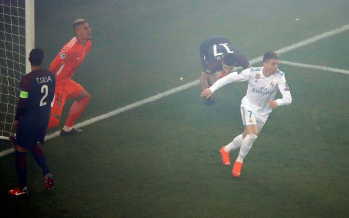 LM, PSG-Real: Cristiano Ronaldo slaví gól na 0:1