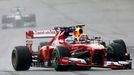 Formule 1, VC Malajsie 2013: Fernando Alonso, Ferrari a Sebastian Vettel, Red Bull