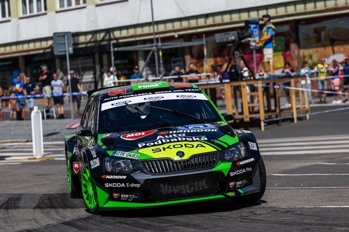 Rallye Bohemia 2023: Dominik Stříteský, Škoda Fabia R5