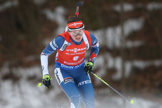 SP Ruhpolding 2018, hromadný závod: Veronika Vítková