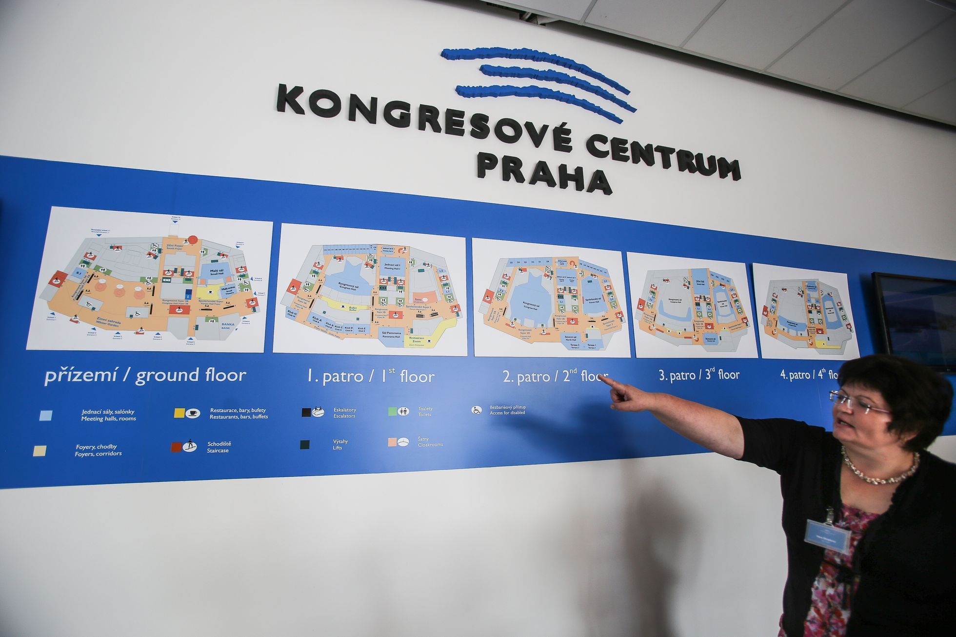 Kongresové centrum Praha - prohlídka září 2016