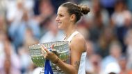 Bilanci s bývalou světovou jedničkou Wozniackou na okruhu WTA Plíšková vylepšila o druhou výhru proti čtyřem porážkám.