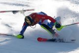 Úspěch a zklamání dělí jen okamžik, francouzský slalomář Jean-Baptiste Grange se na svahu ocitl v kotrmelcích.