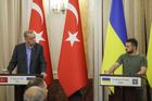 Jsme po boku našich ukrajinských přátel, řekl Erdogan na Ukrajině