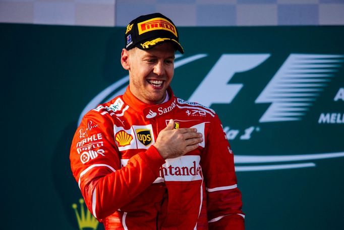 F1, VC Austrálie 2017: Sebastian Vettel, Ferrari