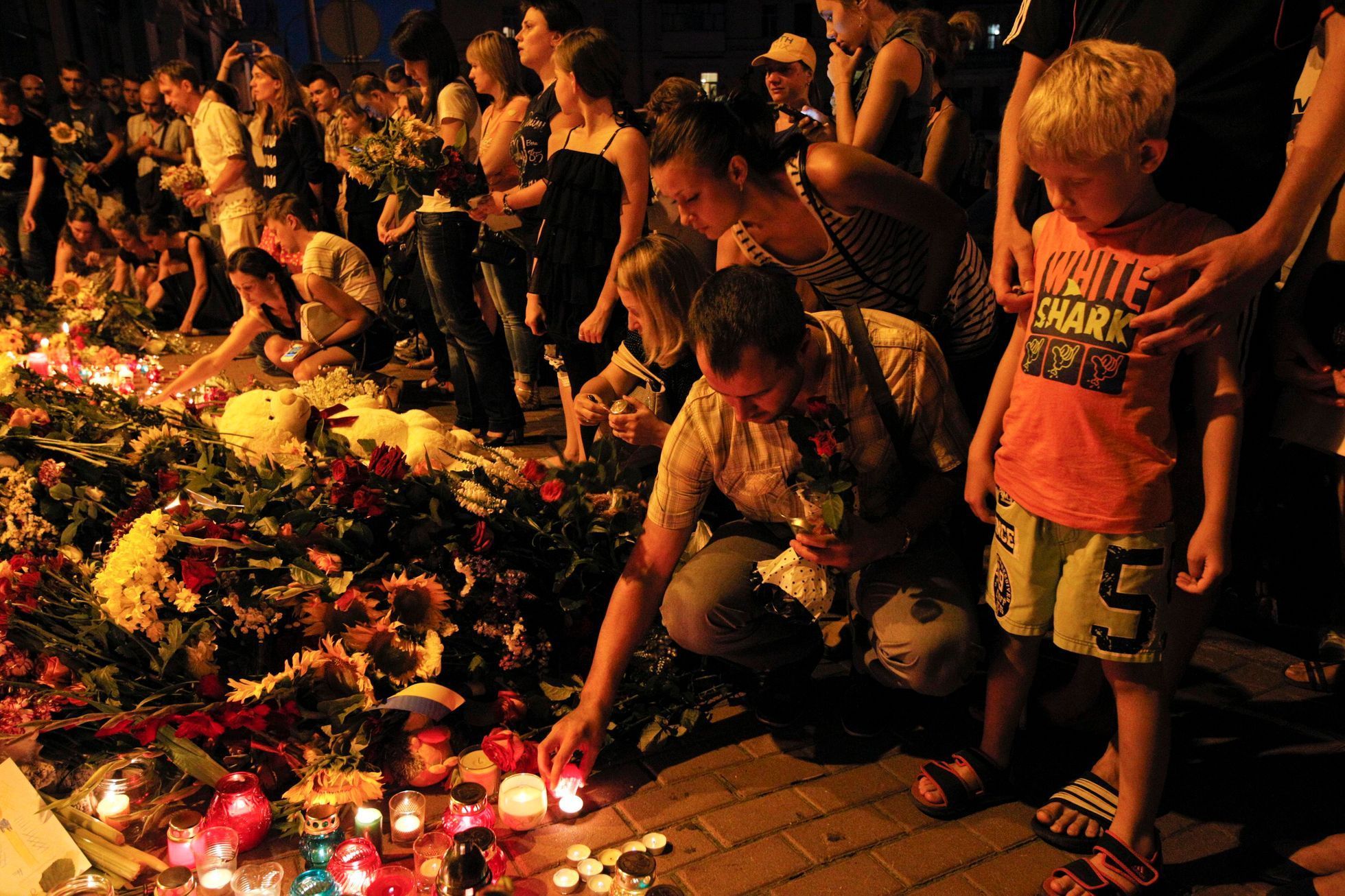 Ukrajina - zřícené letadlo - MH17