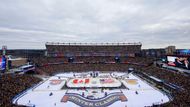 Ovšem ve Foxborough asi 40 km od Bostonu zavládl po zápase smutek, protože "domácí" Bruins podlehli Montrealu vysoko 1:5.