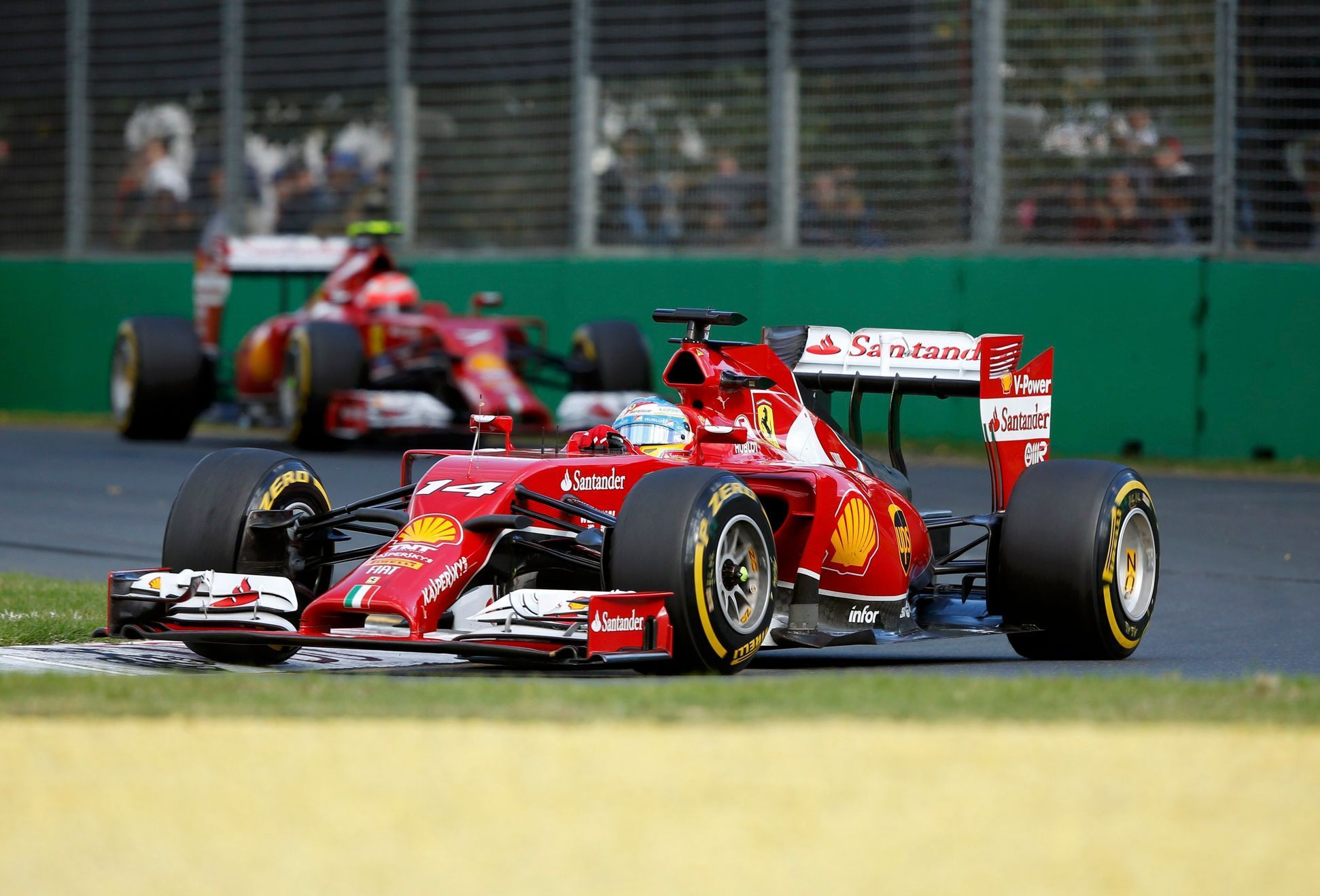 F1, VC Austrálie 2014: Fernando Alonso a Kimi Räikkönen