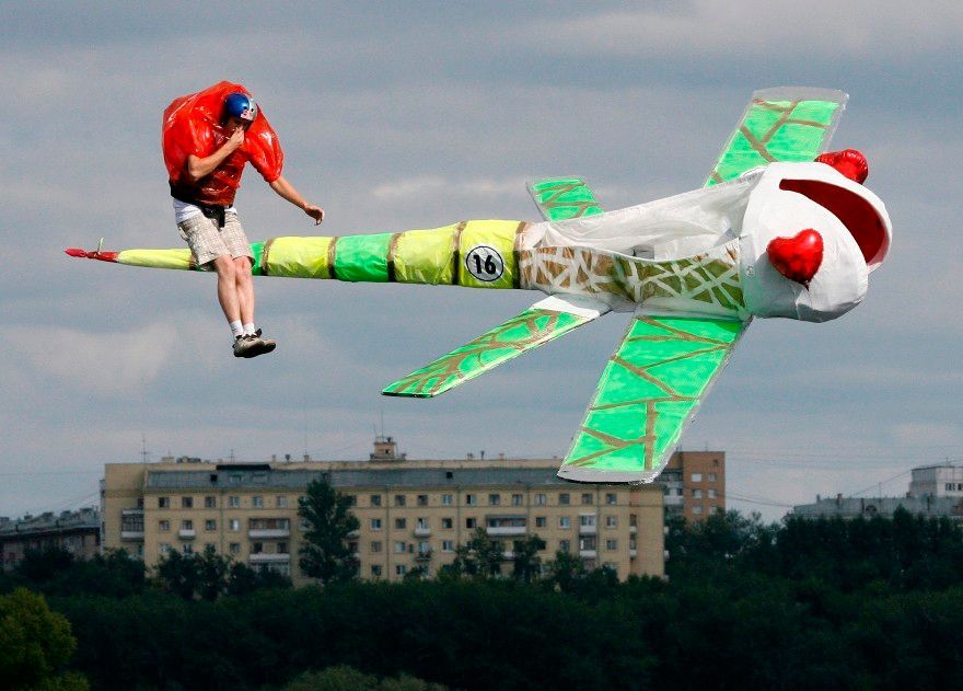 Red Bull Flugtag 2009 v Rusku