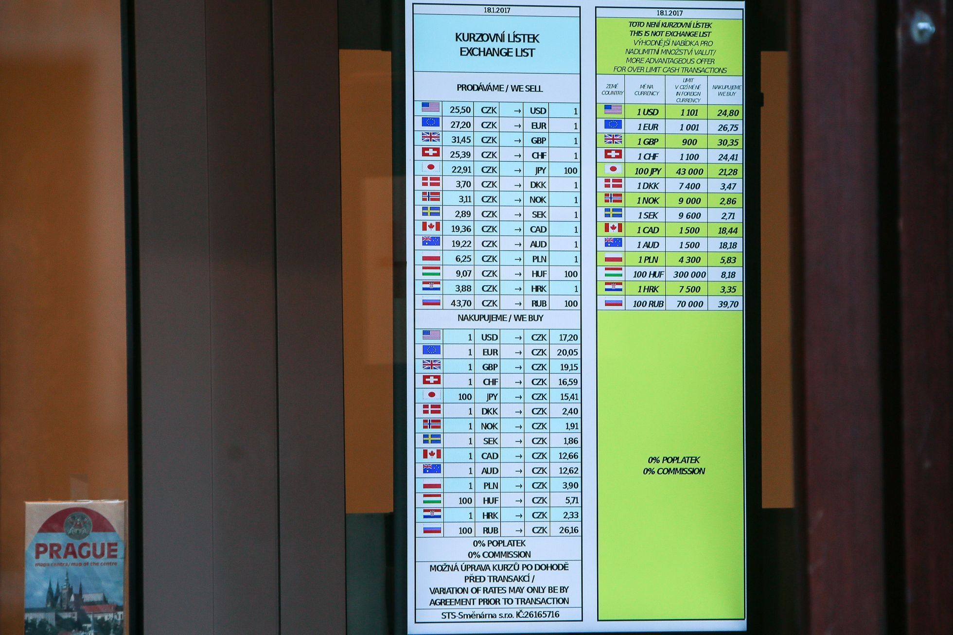 Směnárny v Praze s dvojími kurzy a dalšími nekalými praktikami