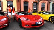 Corvettě, podobně jako Ferrari zřejmě nejlépe sluší červená barva