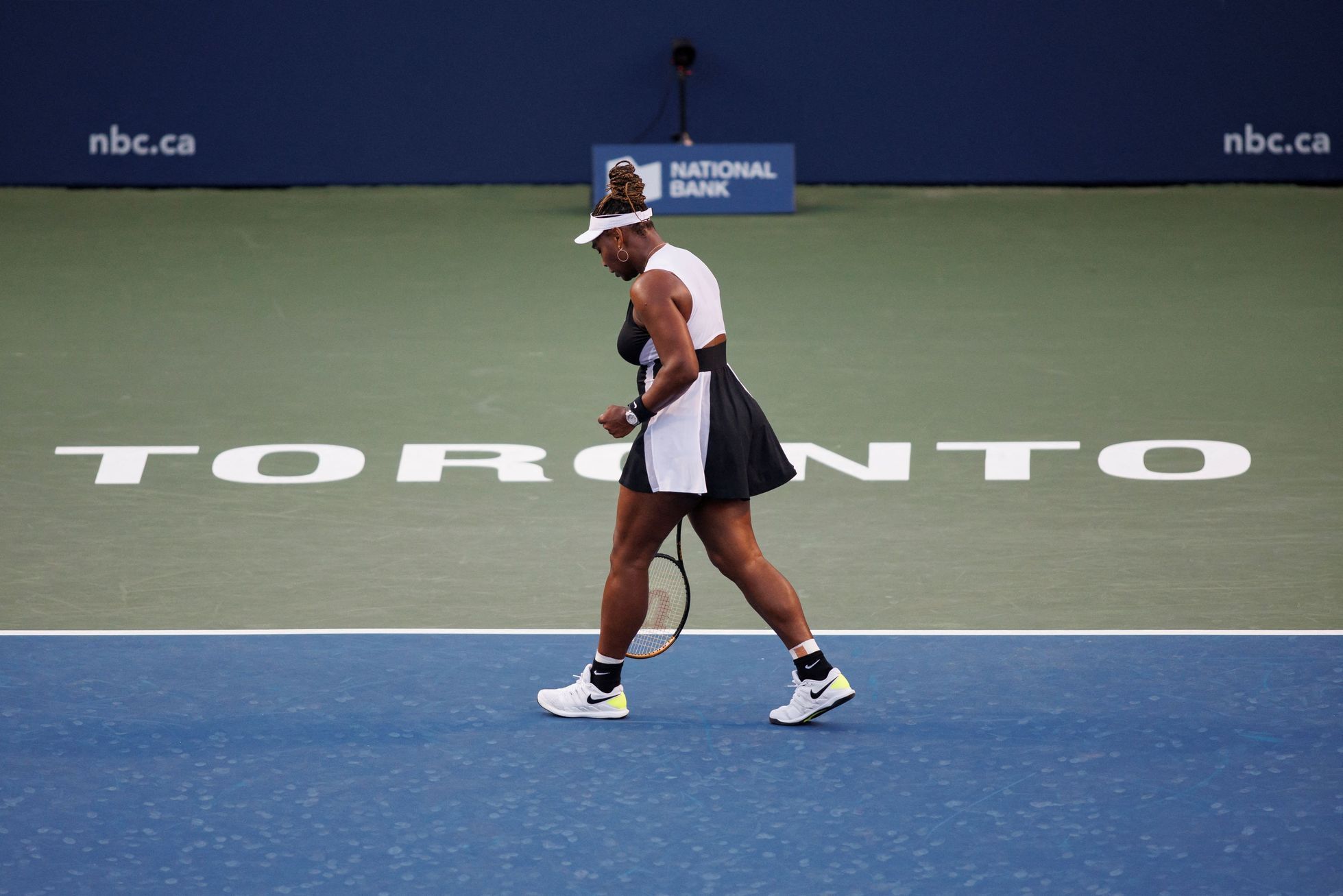 Serena Williamsová na svém patrně posledním turnaji v Torontu