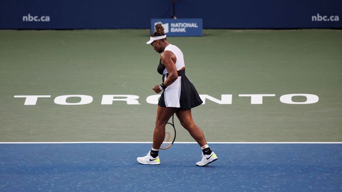 Serena Williamsová na svém patrně posledním turnaji v Torontu