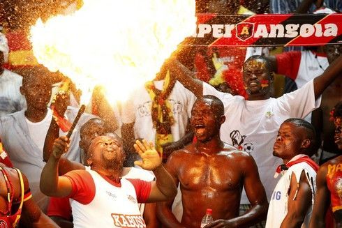Africký pohár: Fanoušci Angoly