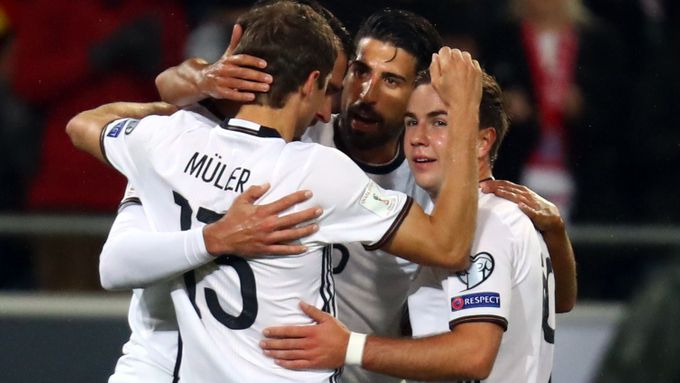 Radost německých fotbalistů