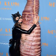 Heidi Klum, right, poses with daughter Leni Klum