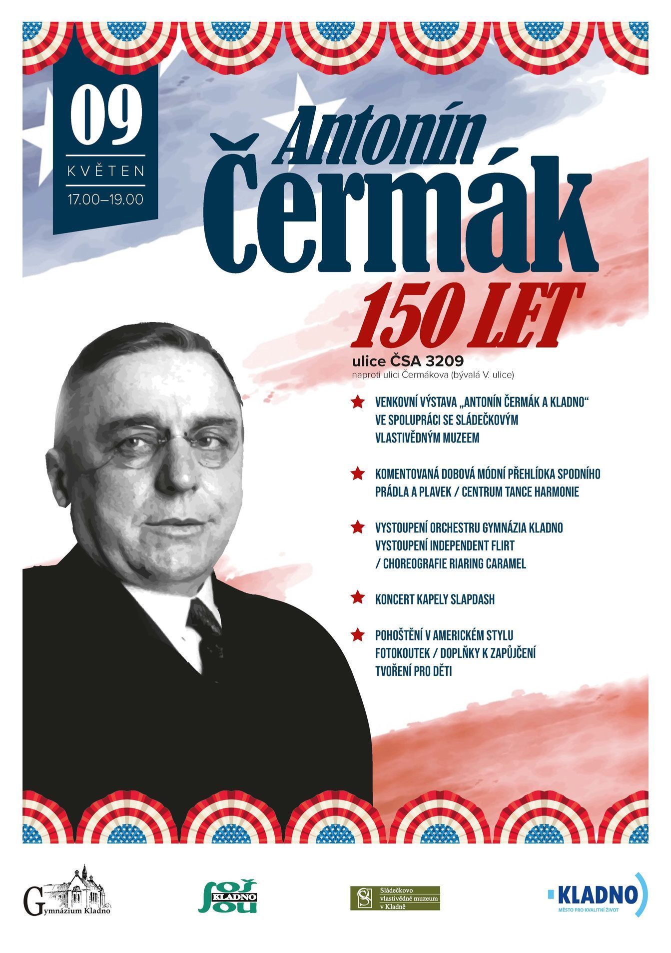Antonín Čermák, Kladno, Chicago, starosta, historie, Domácí