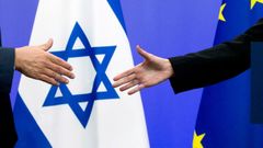 Benjamin Netanjahu na návštěvě v Bruselu.