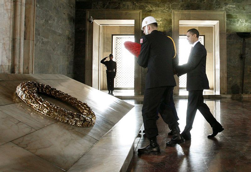 Barack Obama v Turecku