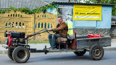 Podněstří daily life běžný život Tiraspol Moldavsko Separatisté