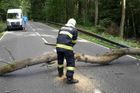 Bouřka zaměstnala hasiče v Jihomoravském kraji. Od pátečního večera zaznamenali 45 výjezdů