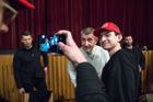 Andrej Babiš se svými voliči.