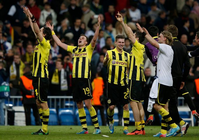 Fotbal, Liga mIstrů: Real Madrid - Dortmund: Dortmund slaví