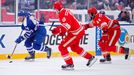 NHL Winter Classic, Detroit-Toronto: Pavel Dacjuk (13), Todd Bertuzzi (44) - Morgan Rielly (44)