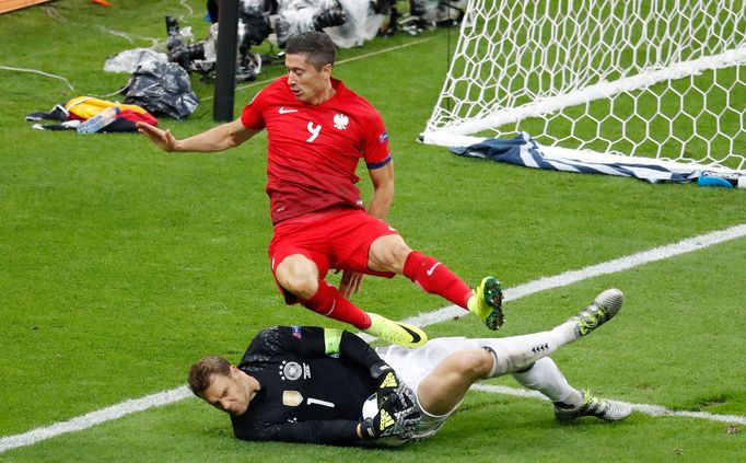 Euro 2016, Německo-Polsko: Manuel Neuer - Robert Lewandowski