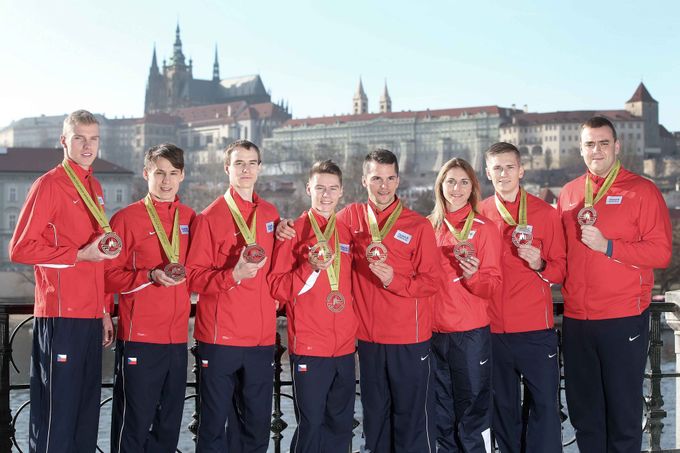 Čeští medailisté z HME v Praze 2015