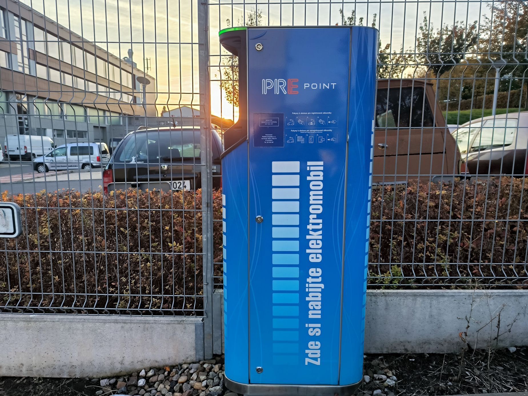 Nabíjecí stanice elektromobilů