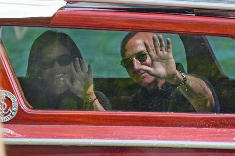 Jeff Bezos, Lauren Sanchez, Benátky, Itálie, svatba