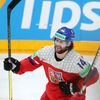 Pavel Zacha slaví gól ve čtvrtfinále MS 2024 Česko - USA