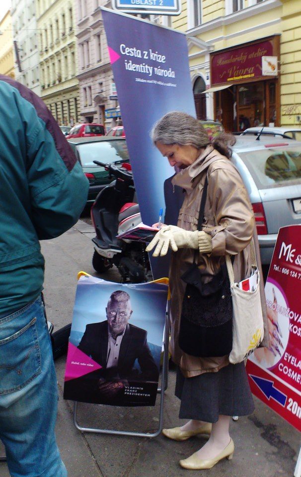 Nezávislí kandidáti na prezidenta - Táňa Fischerová