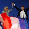Francie volby 14,Macron a manželka