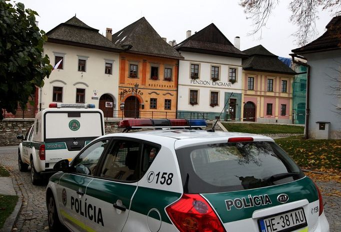 Památková rezervace Spišská Sobota byla v pátek v policejním obklíčení.