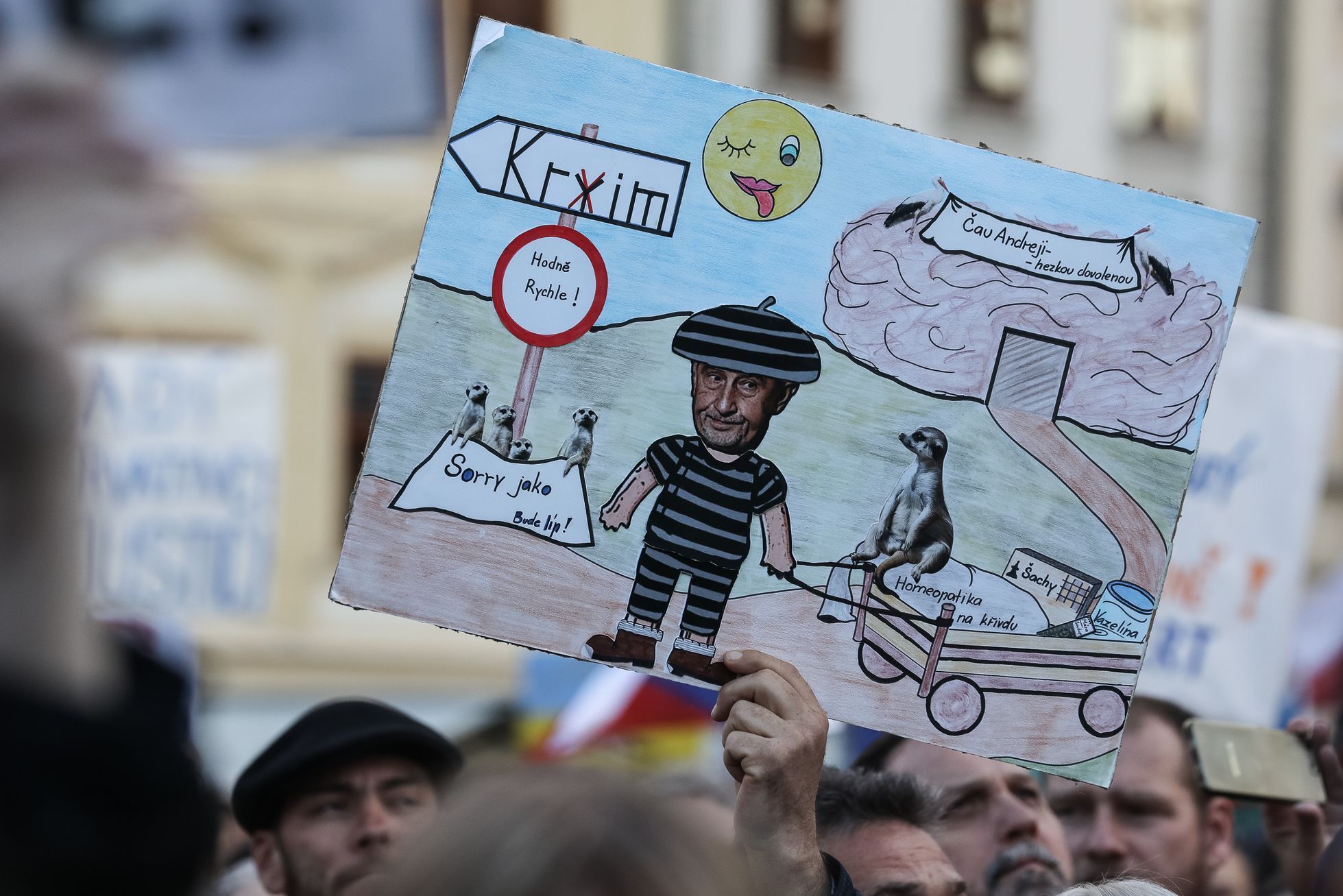 Třetí demonstrace proti Benešové a Babišovi a za spravedlivou justici, Staroměstské náměstí, Praha