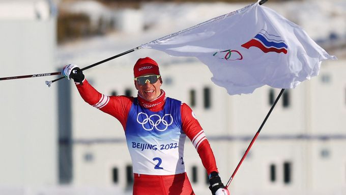 Alexander Bolšunov na olympiádě v Pekingu 2022