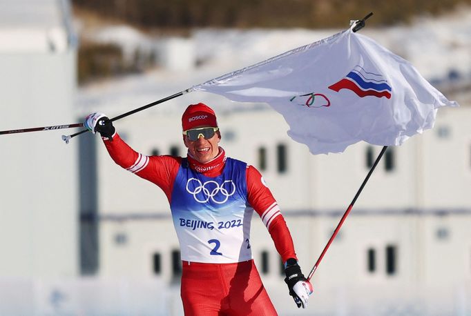 Alexander Bolšunov na olympiádě v Pekingu 2022