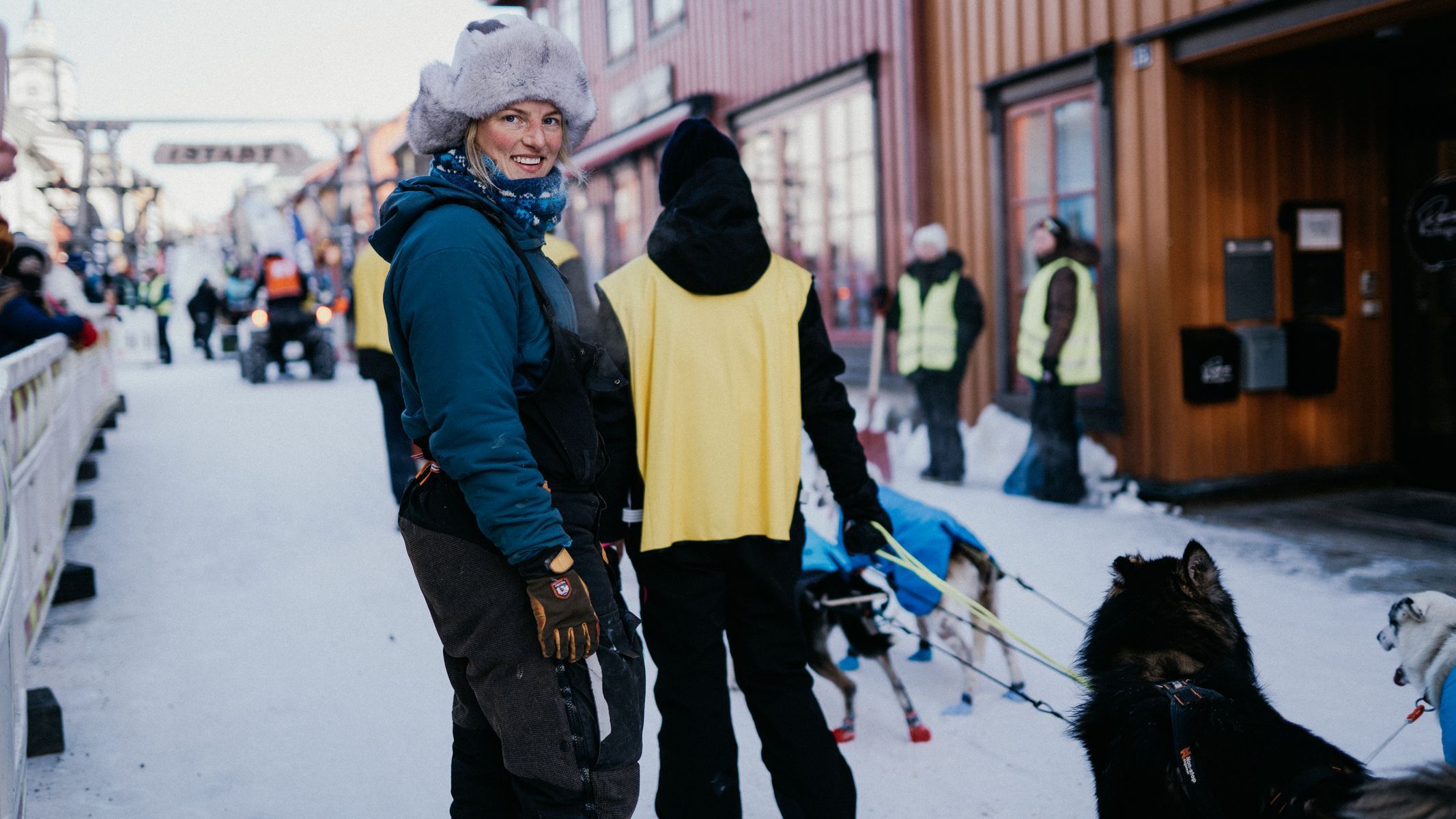 femundlopet psí spřežení mushing norsko
