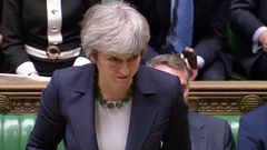 Theresa Mayová k odmítnutí odchodu Velké Británie z EU bez dohody.
