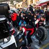 Elfyn Evans a Scott Martin během Rallye Monte Carlo 2023