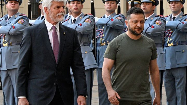 Rusko není zdaleka tak silné, řekl Pavel po jednání se Zelenským